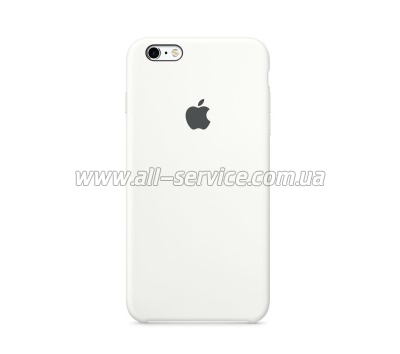    Apple iPhone 6s Silicone Case White (MKY12ZM/A)