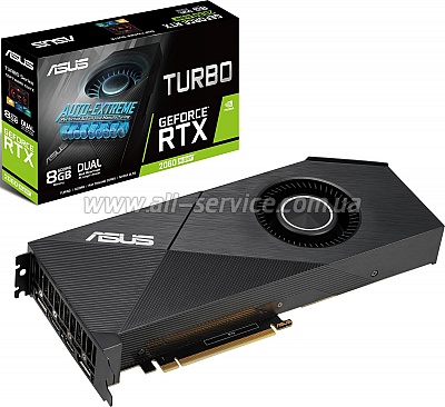  ASUS GeForce RTX2060 SUPER 8GB GDDR6 TURBO EVO (TURBO-RTX2060S-8G-EVO)