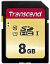   8GB TRANSCEND SDHC 500S UHS-I U1 (TS8GSDC500S)
