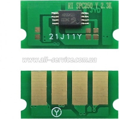 Чип АНК Ricoh SP C250DN/ SP C260DNW/ SP, C261SF Yellow (70263866) Чип АНК Ricoh SP C250DN/ SP C260DNW/ SP, C261SF Yellow (70263866)