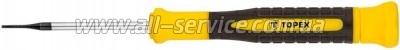 Отвертка Topex прецизионная Torx T6 x 50 мм (39D776) Отвертка Topex прецизионная Torx T6 x 50 мм (39D776)