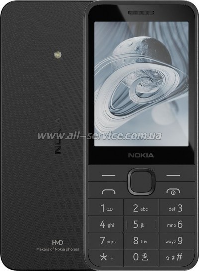 Мобильный телефон Nokia 215 4G DS 2024 Black Мобильный телефон Nokia 215 4G DS 2024 Black