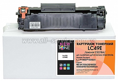  NewTone HP LJ P1566/ 1606/ M1536/ Canon 728/ CE278A (LC49E)