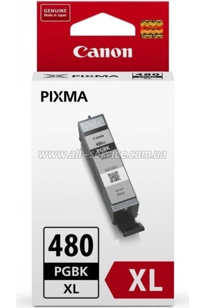 Картридж Canon PGI-480XL Canon Pixma TS6140/ TS8140 Black (2023C001) Картридж Canon PGI-480XL Canon Pixma TS6140/ TS8140 Black (2023C001)