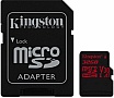   32GB Kingston microSDHC C10 UHS-I U3  + SD (SDCR/32GB)