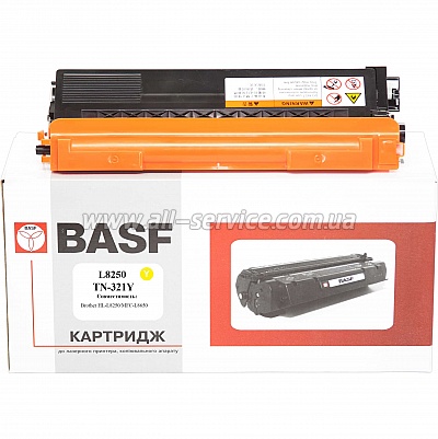 BASF Brother HL-L8250/ MFC-L8650  TN321Y Yellow (BASF-KT-L8250Y)