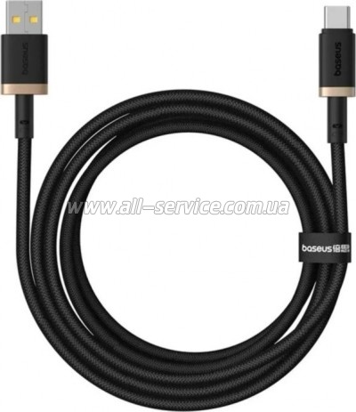 Дата кабель USB AM to USB-C 1.0m 60W black/gold Baseus (P10377802U01-00) Дата кабель USB AM to USB-C 1.0m 60W black/gold Baseus (P10377802U01-00)
