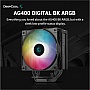 Кулер для процессора Deepcool AG400 DIGITAL BK ARGB Кулер для процессора Deepcool AG400 DIGITAL BK ARGB