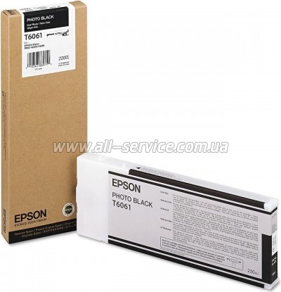 Картридж Epson Stylus Pro 4800/ 4880 photo black (C13T606100) Картридж Epson Stylus Pro 4800/ 4880 photo black (C13T606100)