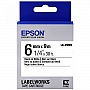  Epson LK2WBN LW-300/ 400/ 400VP/ 700 Std Blk/Wht 6mm/9m (C53S652003)