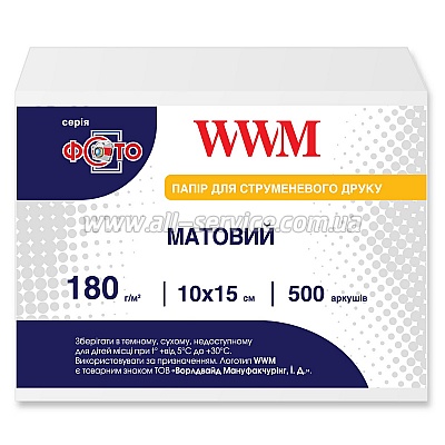  WWM,  180g, 100150 , 500  (M180.F500)