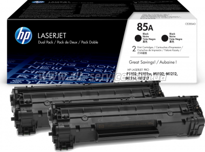 Картридж HP CE285 HP LJ P1102/ 1102w Dual Pack (CE285AF/ CE285AD) Картридж HP CE285 HP LJ P1102/ 1102w Dual Pack (CE285AF/ CE285AD)
