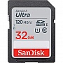   SanDisk 32GB SDHC C10 UHS-I R120MB/s Ultra (SDSDUN4-032G-GN6IN)