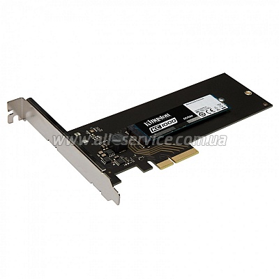 SSD  Kingston 480GB M.2KC1000 NVMe PCle 3.0 +  HHHL (SKC1000H/480G)