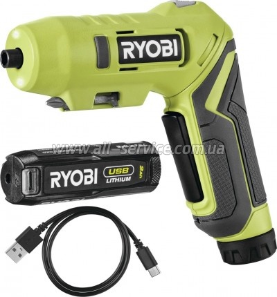 Отвертка аккумуляторная Ryobi RSDP4-120G (5133005958) Отвертка аккумуляторная Ryobi RSDP4-120G (5133005958)