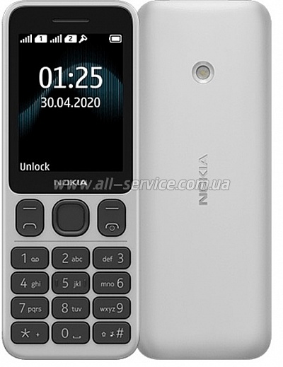   Nokia 125 TA-1253 DualSim White (16GMNW01A01)