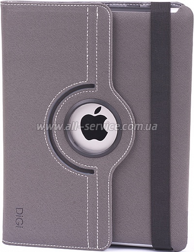  DIGI iPad - Book Jacket for iPad (Dark Gray)