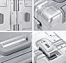  Xiaomi RunMi  Smart suitcase Metal Silver