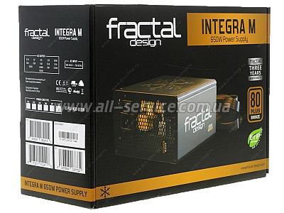   FRACTAL DESIGN ATX 650W (FD-PSU-IN3B-650W-EU)