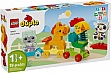 Конструктор LEGO DUPLO My First Поезд животных 19 деталей (10412) Конструктор LEGO DUPLO My First Поезд животных 19 деталей (10412)