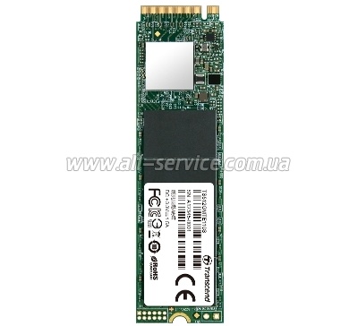 SSD  512GB Transcend MTE110 M.2 NVMe PCle 3.0 4x 2280 (TS512GMTE110S)