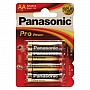 Panasonic PRO POWER AA BLI 4 ALKALINE (LR6XEG/4BP)