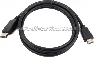 Кабель Cablexpert DisplayPort-HDMI, 1.8м (CC-DP-HDMI-6) Кабель Cablexpert DisplayPort-HDMI, 1.8м (CC-DP-HDMI-6)