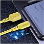 Дата кабель USB 2.0 AM to USB-C 1.0m soft silicone yellow ColorWay (CW-CBUC043-Y) Дата кабель USB 2.0 AM to USB-C 1.0m soft silicone yellow ColorWay (CW-CBUC043-Y)