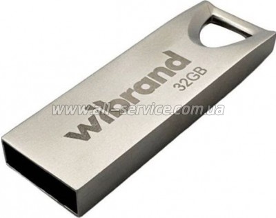Флешка Wibrand 32GB Taipan Silver USB 2.0 (WI2.0/TA32U2S) Флешка Wibrand 32GB Taipan Silver USB 2.0 (WI2.0/TA32U2S)