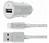    Belkin USB Metallic + Lightning Cable 1.2 m Silver (F8J186BT04-SLV)