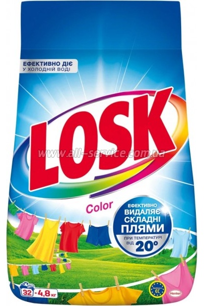 Стиральный порошок Losk Color Автомат 4.8 кг (9000101569957/ 9000101805635) Стиральный порошок Losk Color Автомат 4.8 кг (9000101569957/ 9000101805635)