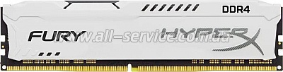  8GB Kingston HyperX Fury DDR4 2933 CL17 White (HX429C17FW2/8)
