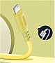 Дата кабель USB 2.0 AM to USB-C 1.0m soft silicone yellow ColorWay (CW-CBUC043-Y) Дата кабель USB 2.0 AM to USB-C 1.0m soft silicone yellow ColorWay (CW-CBUC043-Y)