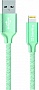 Кабель Colorway USB - Apple Lightning 2.1А 1м мятный (CW-CBUL004-MT) Кабель Colorway USB - Apple Lightning 2.1А 1м мятный (CW-CBUL004-MT)