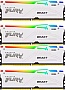     DDR5 128GB (4x32GB) 5600 MHz FURY Beast RGB White Kingston Fury (ex.HyperX) (KF556C40BWAK4-128)