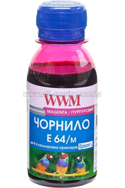  WWM  Epson L110/ L210/ L355 100 Magenta (E64/M-2)