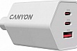 �������� ������� Canyon HEXAGON 65 GaN 65W 2xPD 1xQC EU White (CND-CHAHEX65W)