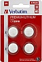  Verbatim CR2016 Lithium 3V * 4 (49531)