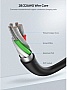 Дата кабель USB 2.0 AM to USB-C 2.0m US287 Black Ugreen (60118) Дата кабель USB 2.0 AM to USB-C 2.0m US287 Black Ugreen (60118)