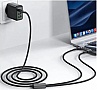 ���� ������ USB-C to 2xUSB-C 1.2m 100W nylon black Acefast (6974316285120)