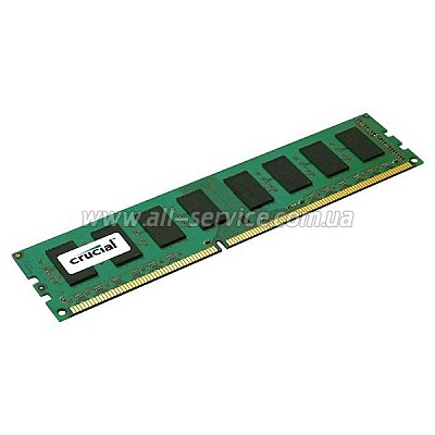  8GB Micron Crucial DDR3 1600Mhz, 1.5V /1.35V, Retail (CT102464BD160B)