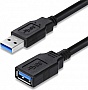���� ������ USB 3.0 AM/AF 1.8m black ColorWay (CW-CBUF075-BK)