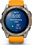 - Garmin fenix 8 51mm, AMOLED, Saph, Ti/Bare/Grpht, SparkOrg/GrphtBd, (010-02905-11)