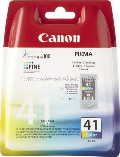 �������� Canon CL-41 Color Canon PIXMA MP210/ MP450/ MX310 (06170001/ 0617B025)