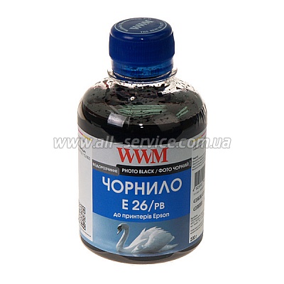  WWM 200 EPSON Expression Premium XP-600/ XP-605/ XP-700 Photo Black (E26/PB)