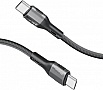 ���� ������ USB-C to USB-C 1.2m 60W PD FletchLink-CC black Promate (fletchlink-cc.black)