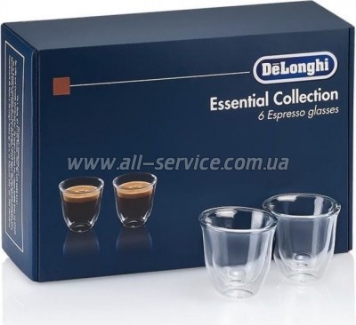 Набор DeLonghi Espresso 60мл (DLSC300) Набор DeLonghi Espresso 60мл (DLSC300)