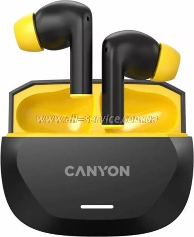 �������� Canyon Hexagon 7 TWS Black/ Yellow (CNS-TWS7BY)