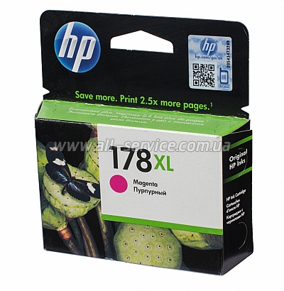  HP 178 C6380/ C5383/ D5463 Large Magenta (CB324HE)