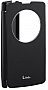  VOIA LG Optimus L80+ Dual (D335/Bello) - Flip Case (Black)